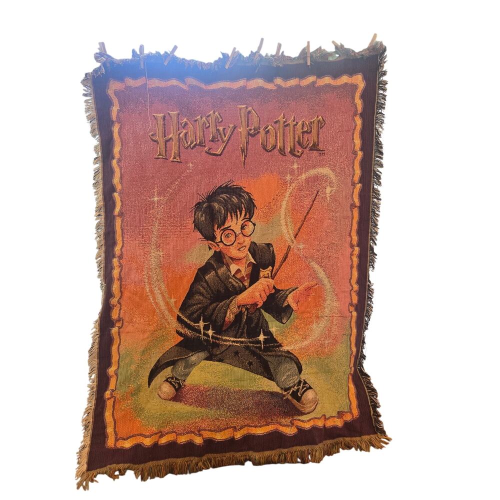 Harry Pottery Tapestry! Year 12000. 100 percent Cotton!